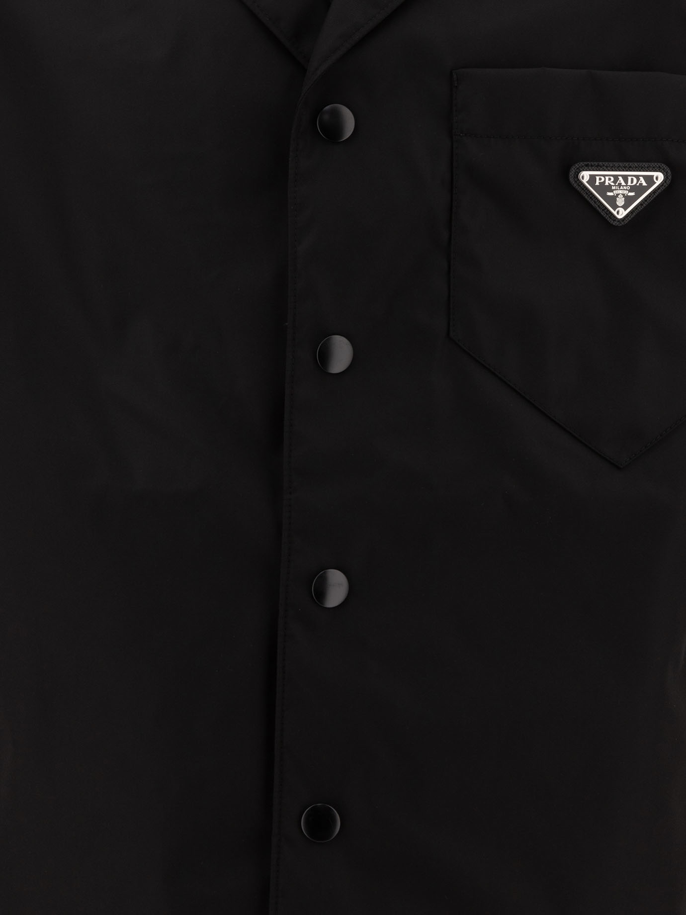 PRADA Black   Re-Nylon shirt